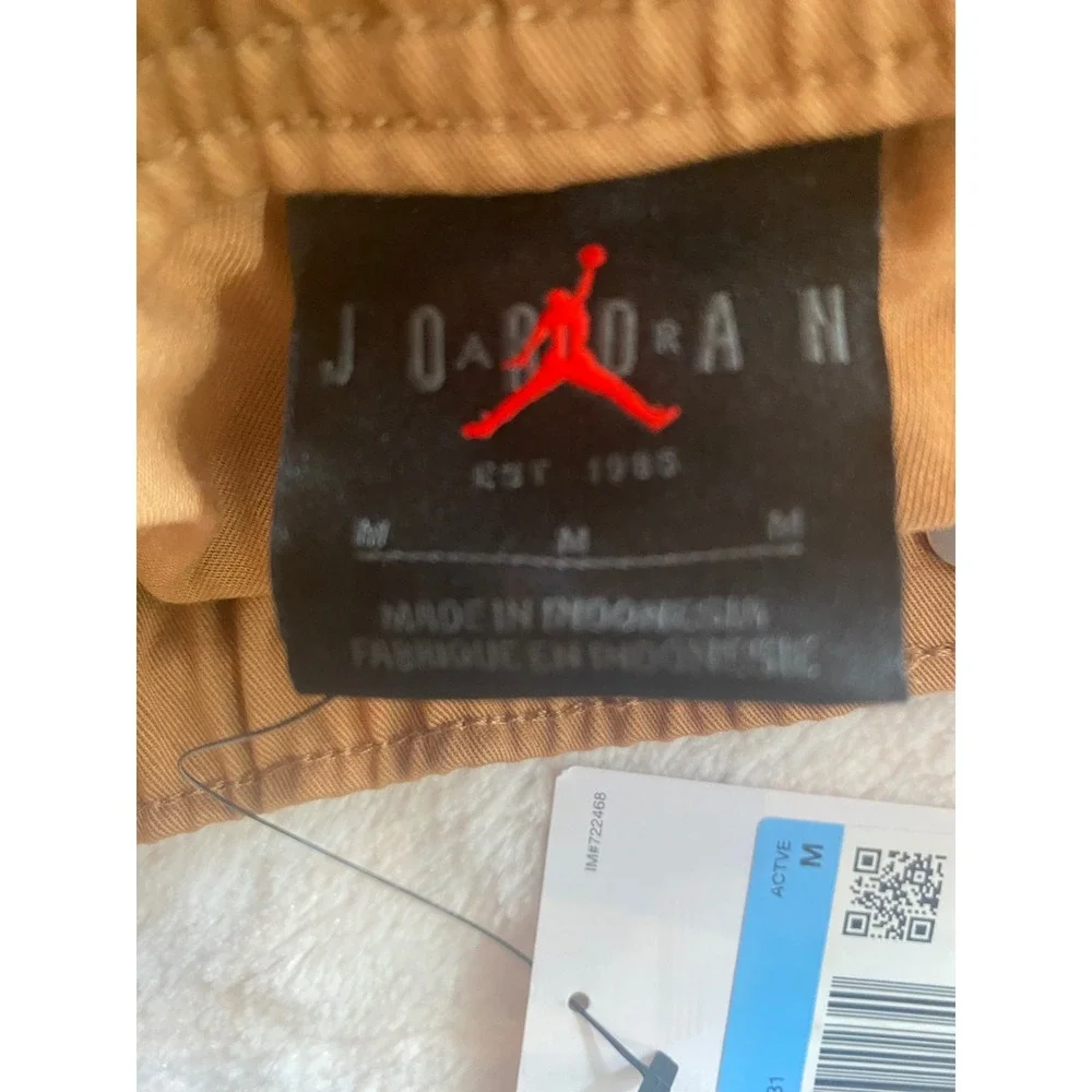 Jordan Flight Heritage Cargo Pants‎ Mens Medium-Brown FB7305-231 New